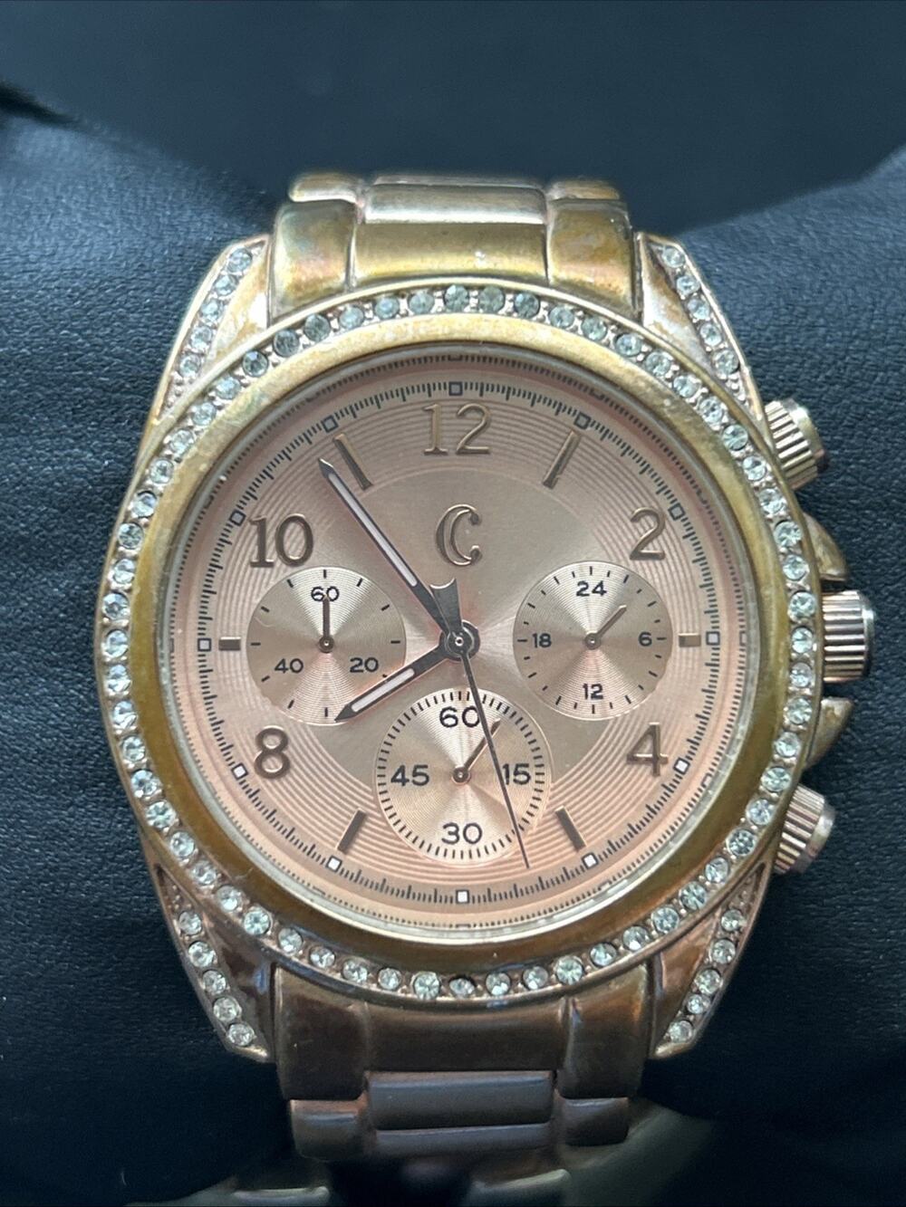 Charming Charlie Rose Gold Tone Women’s Quartz Watch